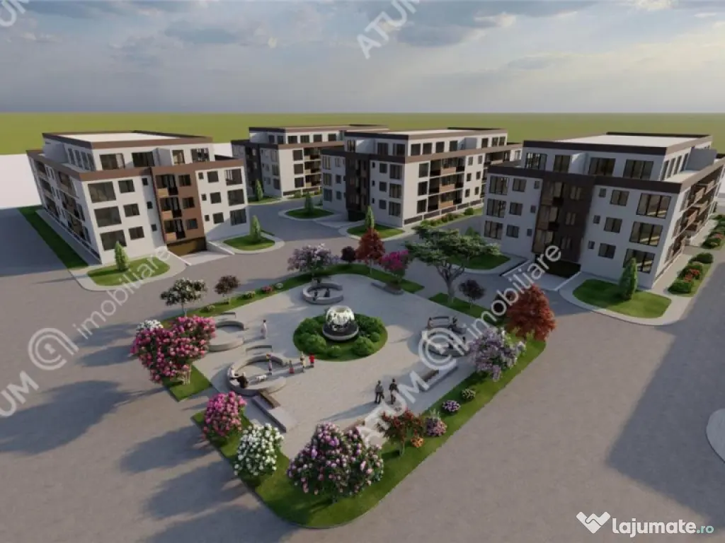 Apartament la cheie de 3 camere cu 2 bai si balcon zona Vete