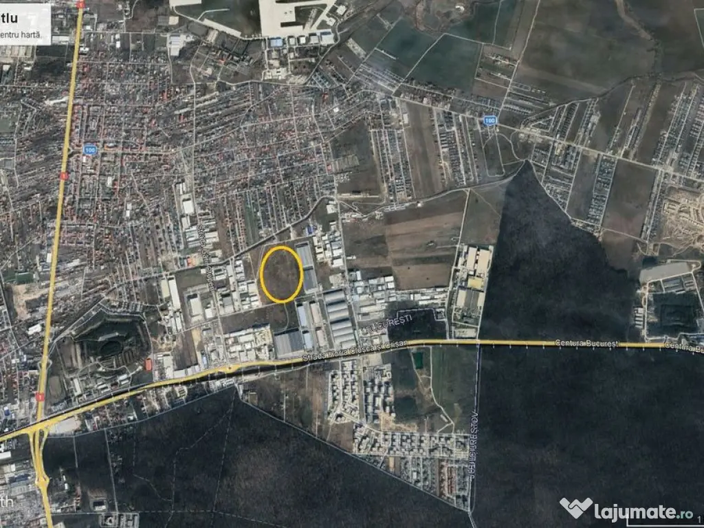 Teren Otopeni soseaua de centura OMV Petrom