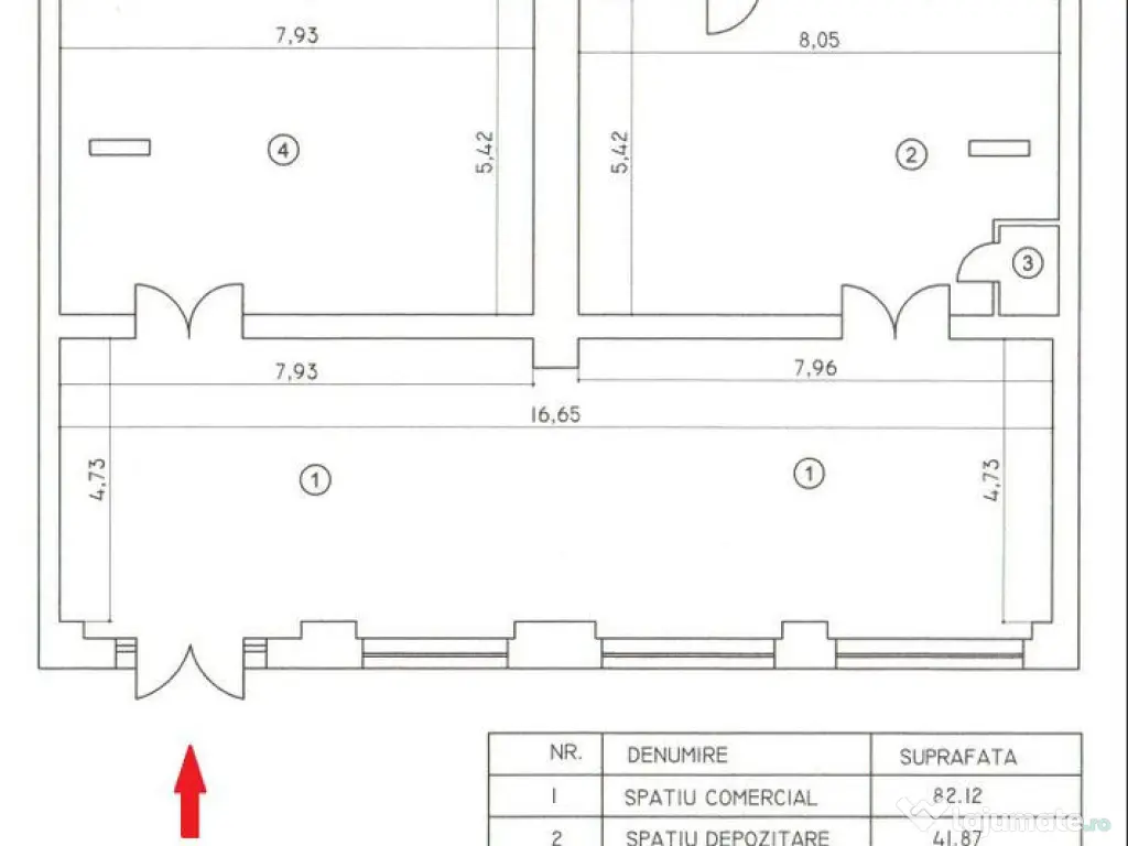 Calea Calarasilor Parter 195 mp inchiriat cu 5800 euro/luna 