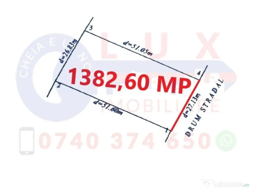 ID 7476 Teren intravilan in Suburbia Tudor Vladimirescu 