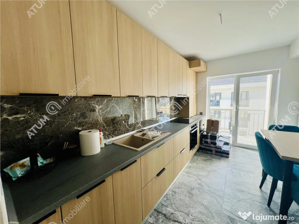 Apartament cu 2 camere decomandate si gradina proprie zona D 