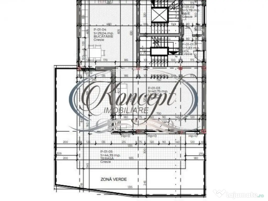 Teren cu autorizatie de construire in Dambul Rotund