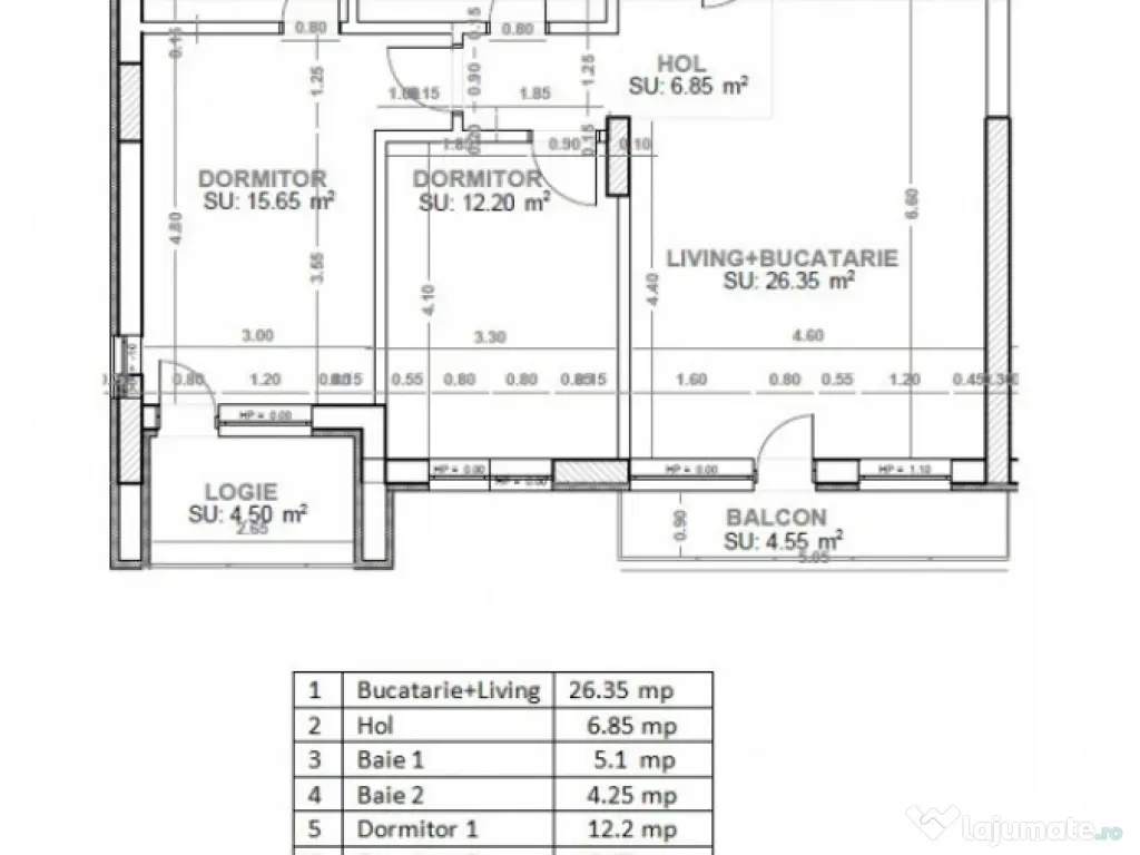 FINALIZAT | 3 camere,incalzire in pardoseala, Titan/Pallady 