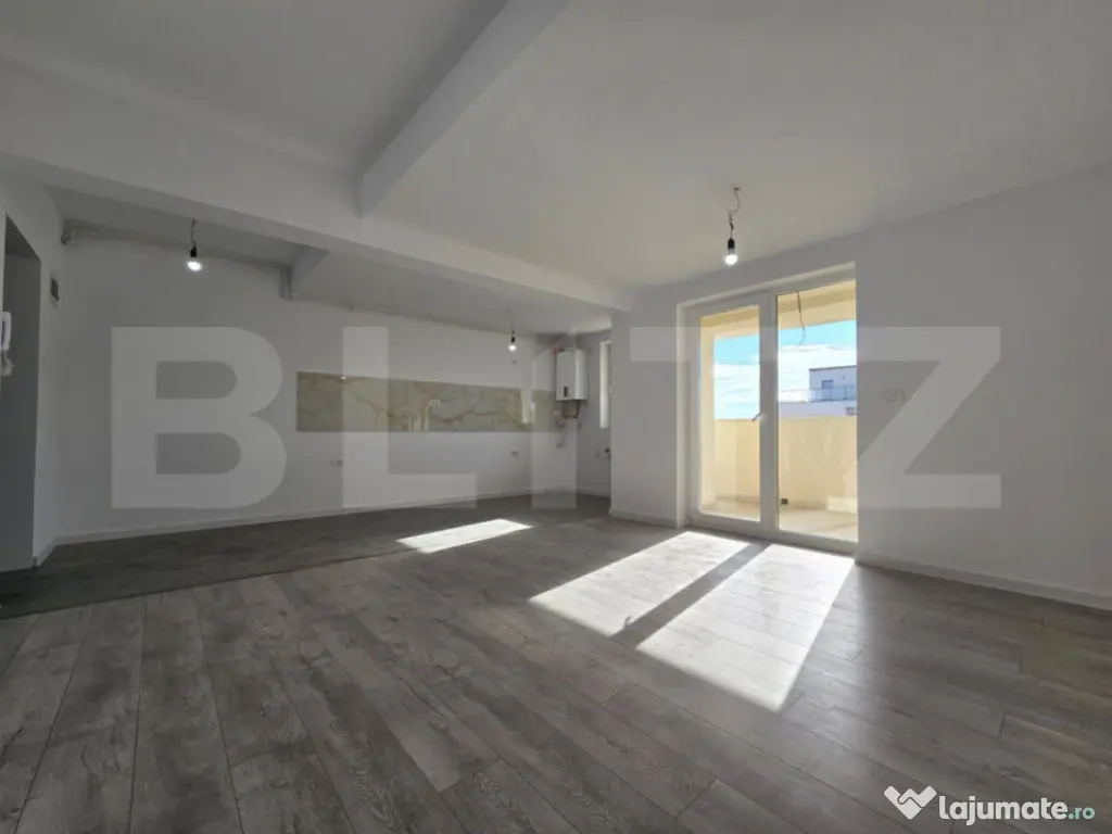 Apartament nou, 3 camere, 71mp, loc parcare, terasa, Toronta 