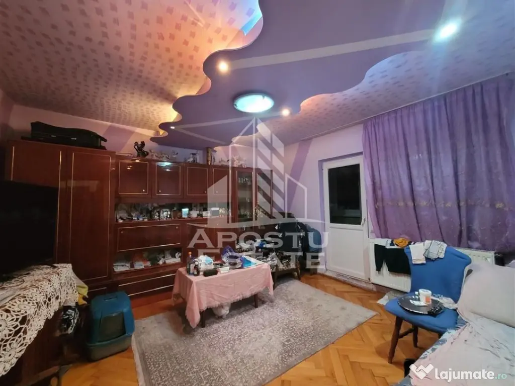 Apartament cu 3 camere, 2 bai, centrala proprie, zona Buc... 