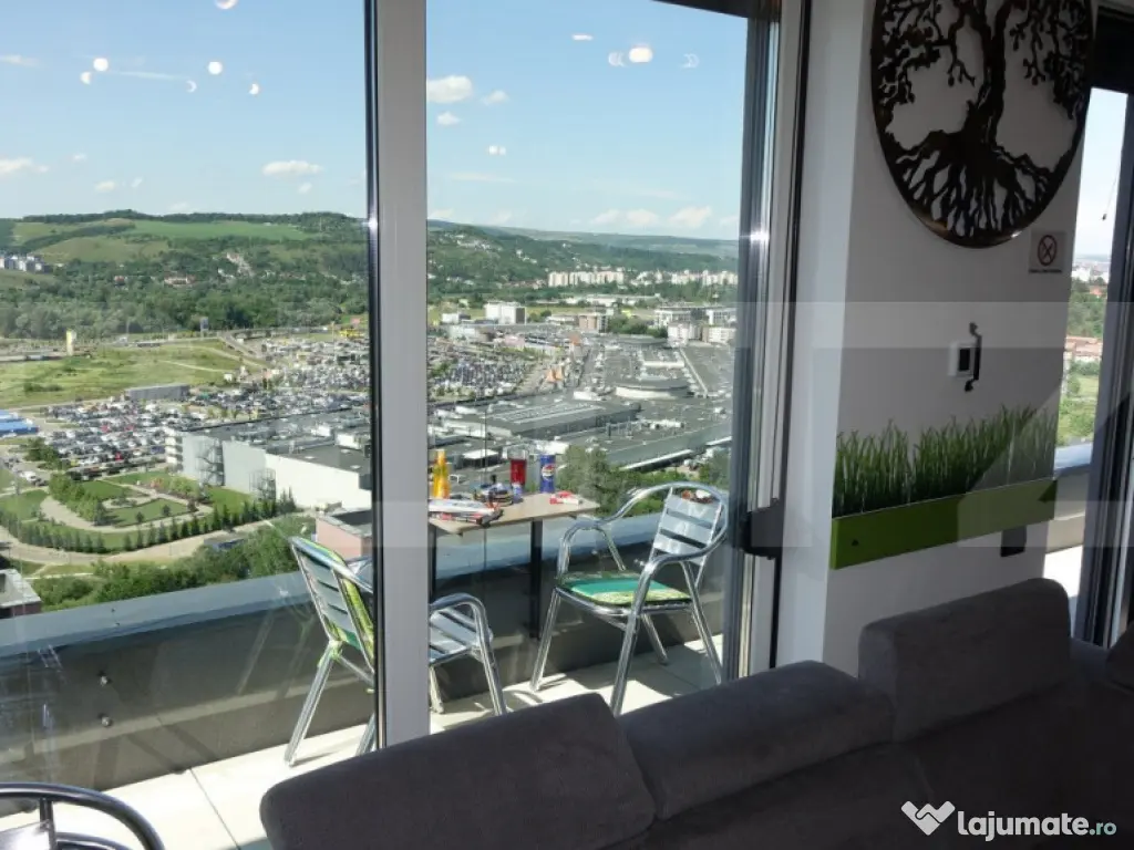 Penthouse mobilat și utilat lângă VIVO Mall - Panoramă