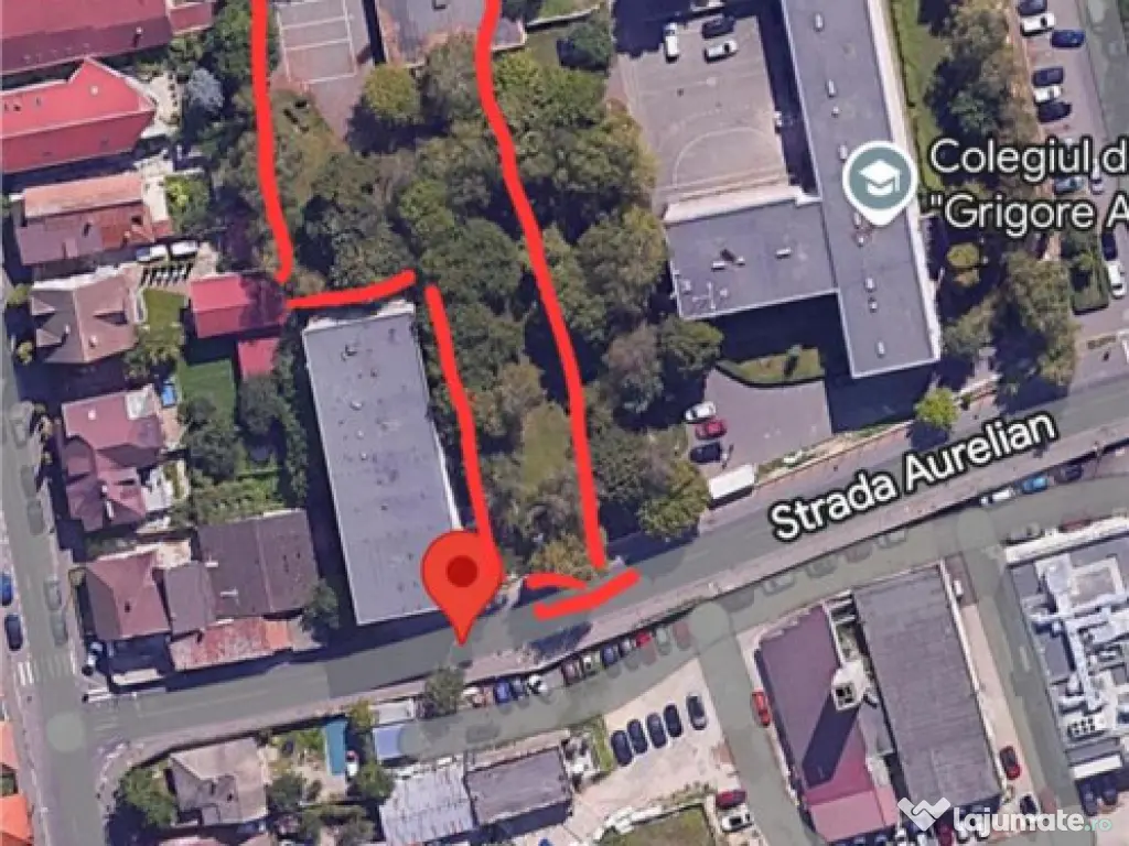 Teren intravilan construibil , zona Spitalul Judetean 