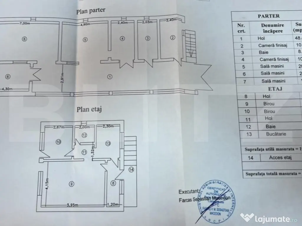 Sediu de firma și casa – Aproape de Stadionul Olimpia