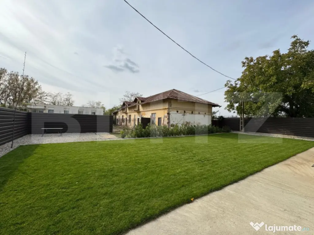 Casă tip conac S + P + E de 365 mpu, pe un teren de 1.143mp