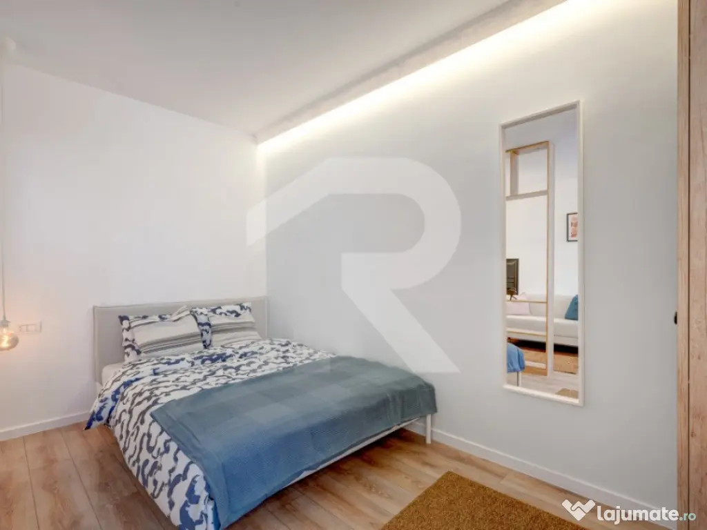 Garsoniera Turnu Măgurele etaj 6/9, mobilata-utilata, prima 