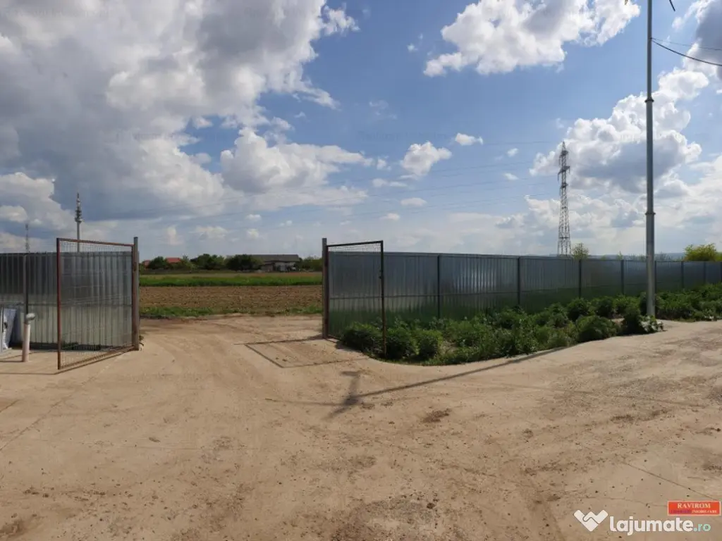 Bogdan Voda, hala 300mp, canalizare 380 V birouri teren 700, acces TIR 