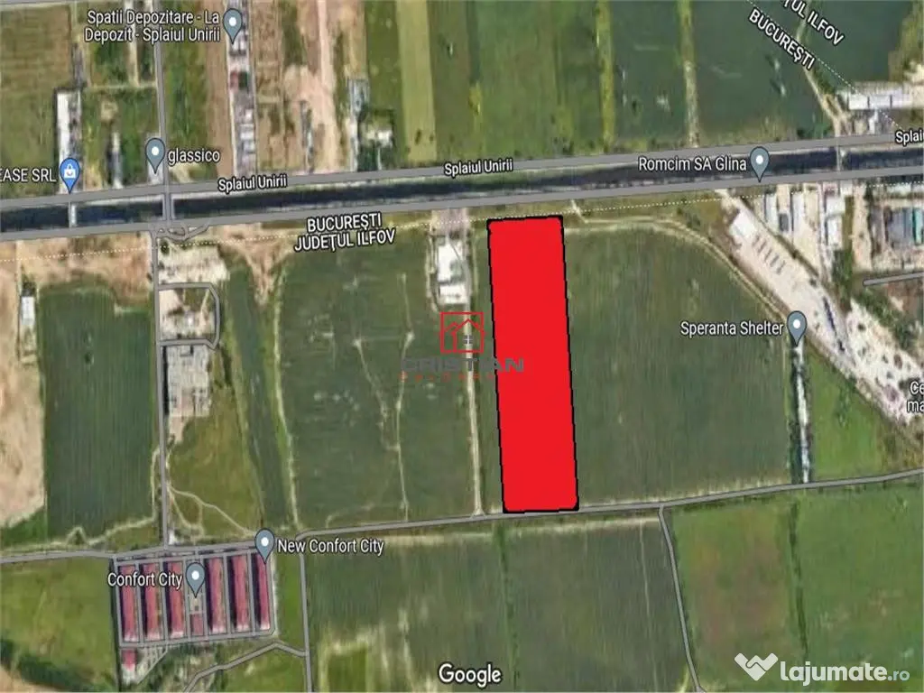 Teren Popesti Leordeni - Splaiul Unirii, ILFOV 