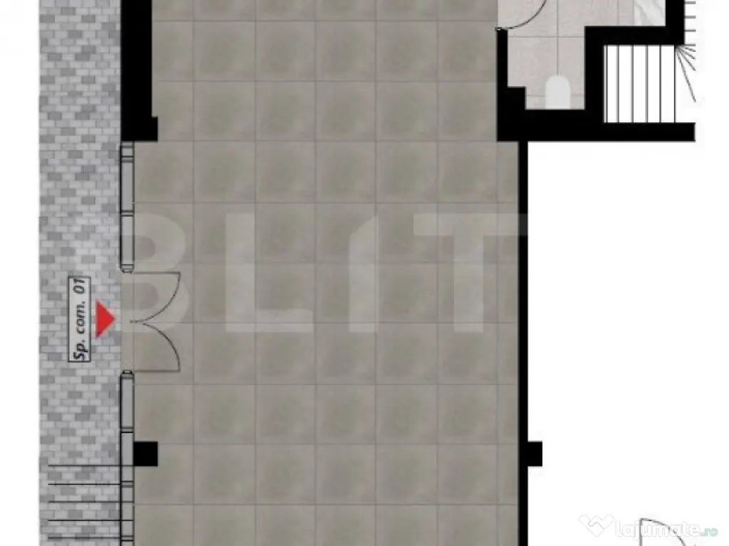 Spațiu comercial de vânzare, 66,96 mp, bloc nou – Zona?