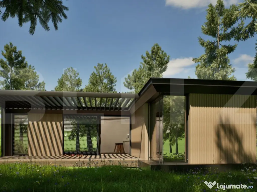 Casa pasiva certificabila, de vanzare, 2 camere, 73,90 mp, B