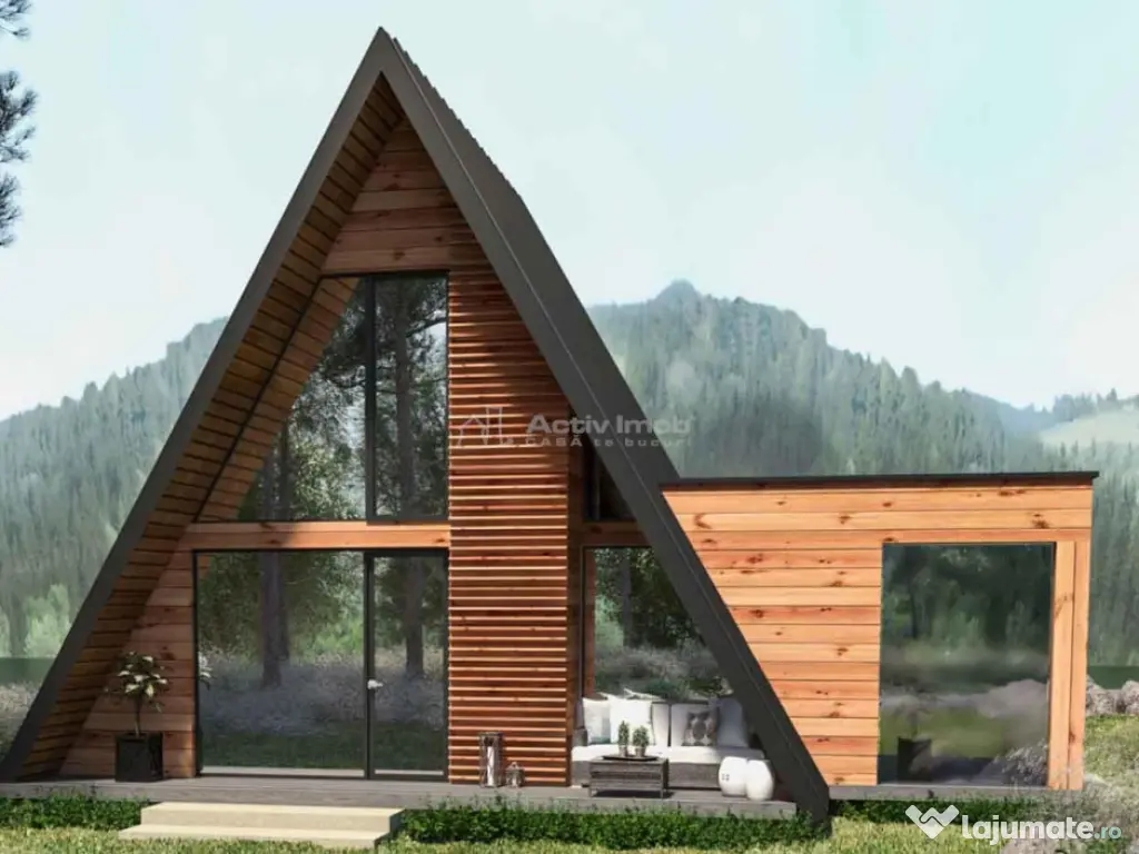 Case din lemn 115 Mp., Jud. Caras-Severin
