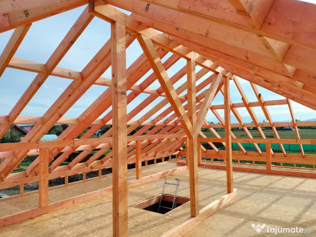 Case din lemn 115 Mp., Jud. Caras-Severin