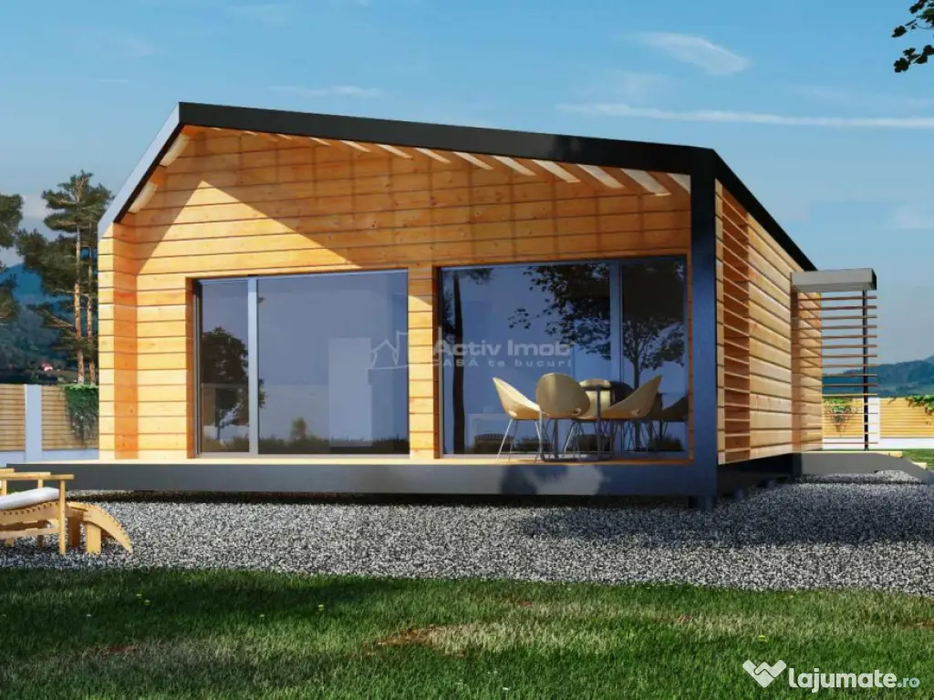 Case din lemn 115 Mp., Jud. Caras-Severin