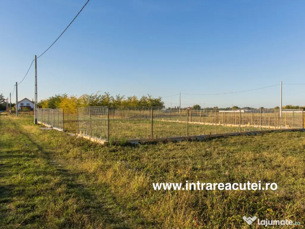 Terenuri cu curent, gaze, in rate 500€/luna Tartasesti, Baldana, Gulia 