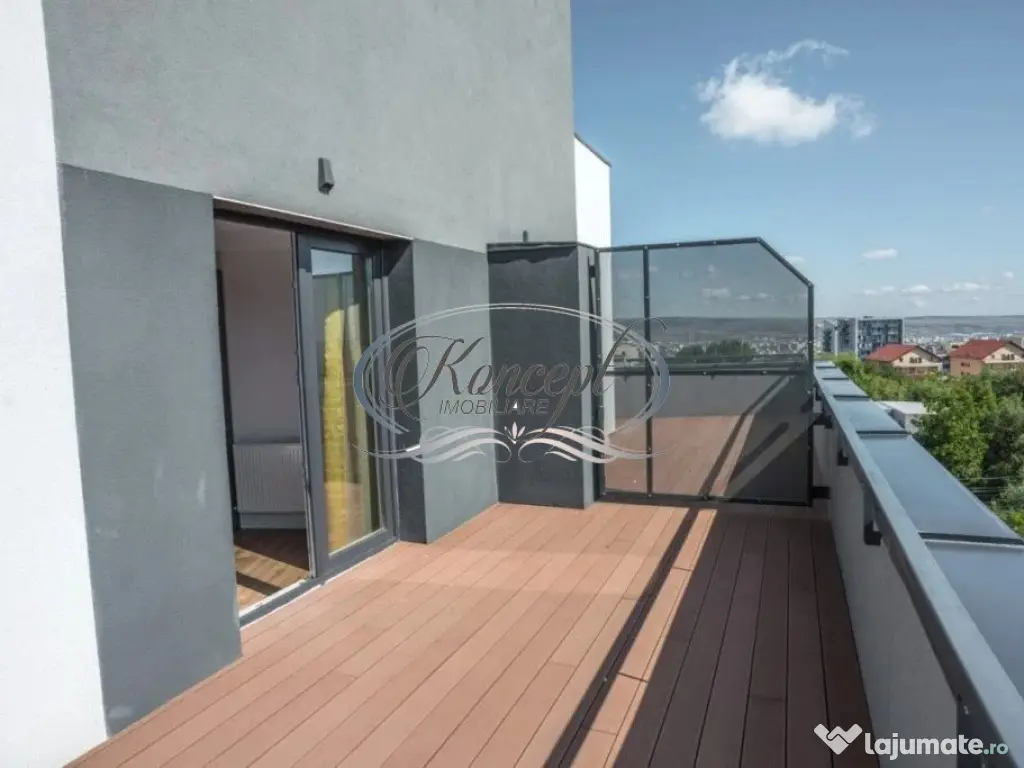 Apartament spatios cu terasa si parcare, pe Calea Turzii 