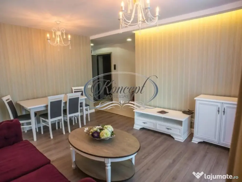 Apartament spatios cu terasa si parcare, pe Calea Turzii 