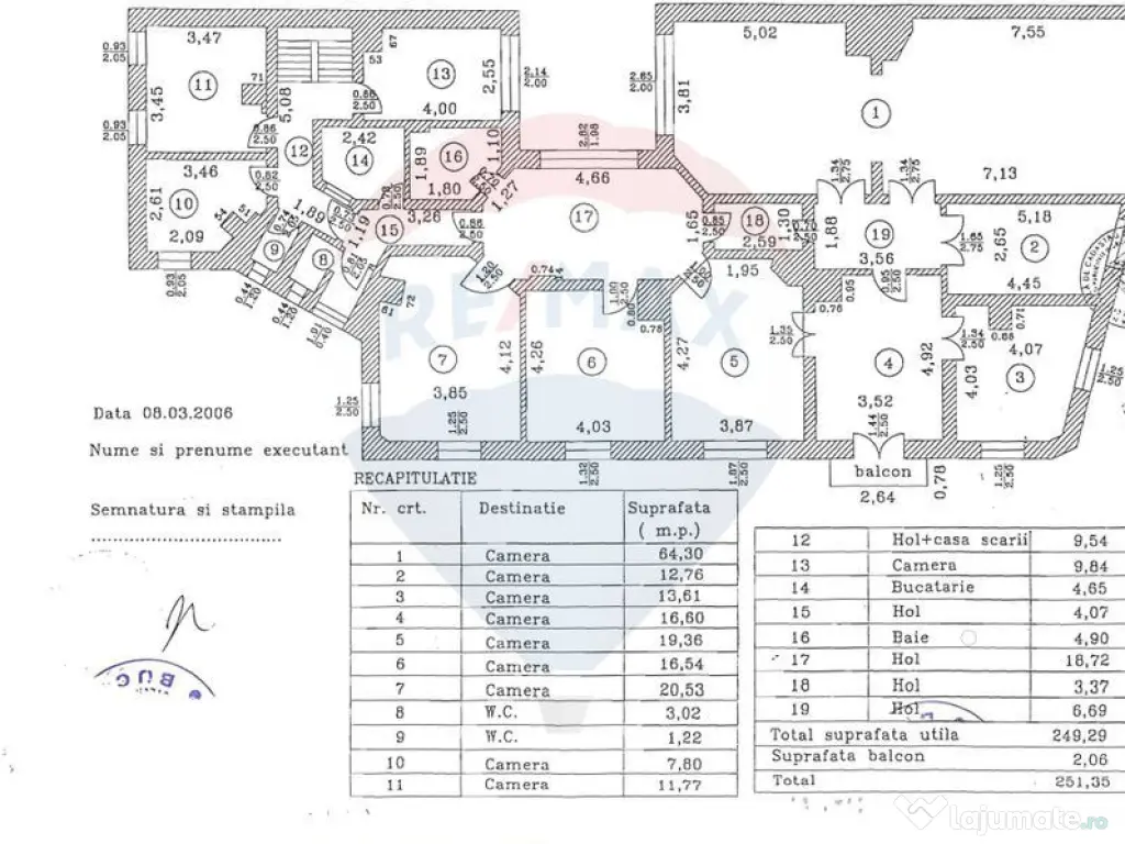 Casă D+P+E+M | 827 mp utili, 5 locuri parcare, Regina Maria 
