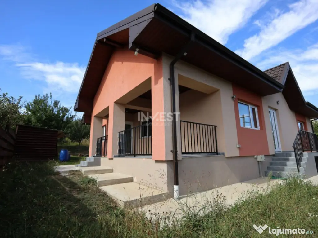 Casa de vanzare, parter 4 camere, garaj, 1424mp teren - Buci
