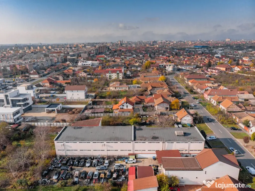 Hală de 2050 mp în Arad 