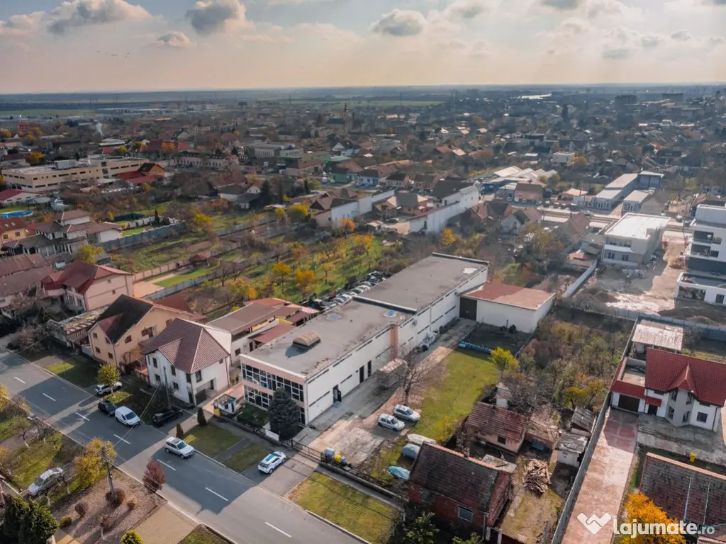 Hală de 2050 mp în Arad 