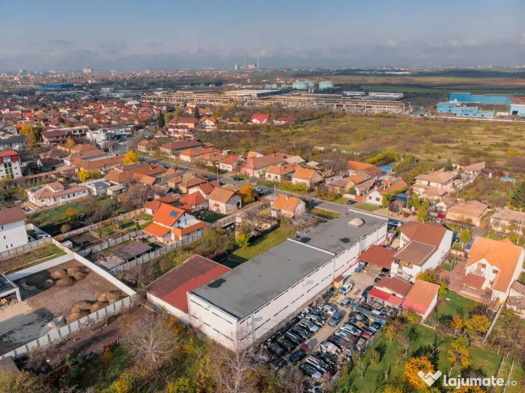 Hală de 2050 mp în Arad 