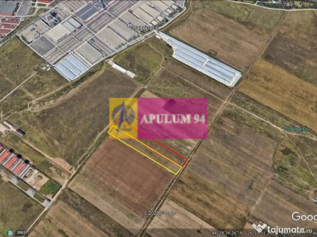 Teren 7500mp-Fundeni Dobroesti 