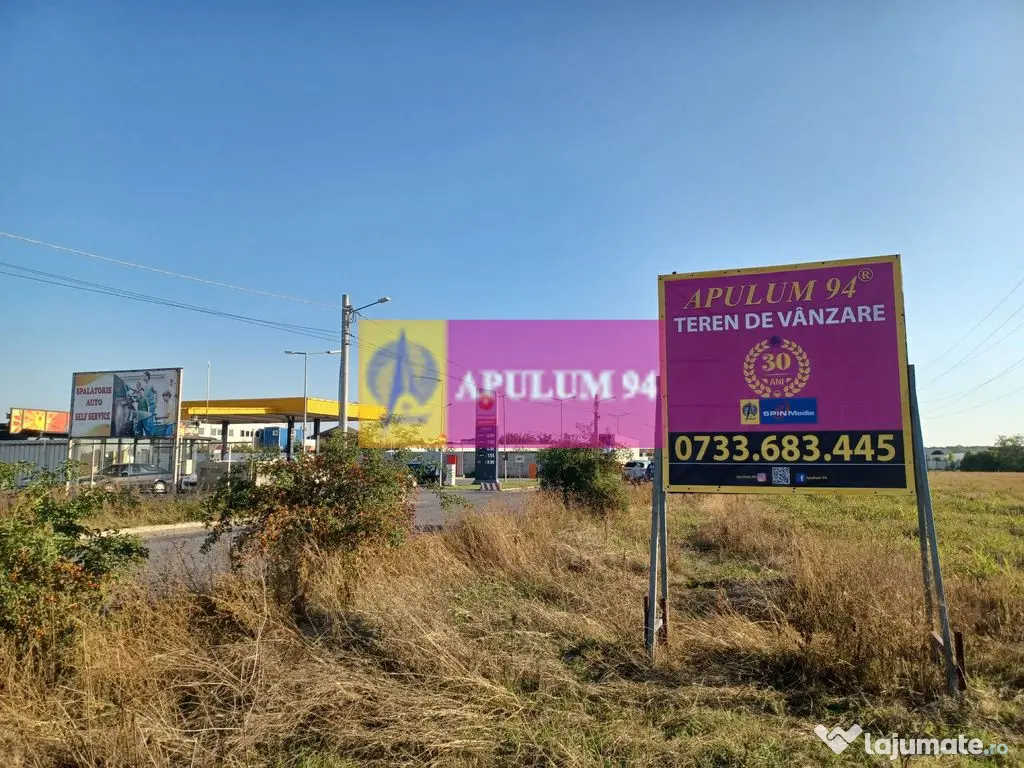 Săbăreni, teren intravilan construibil 3 ha, pe DJ602 