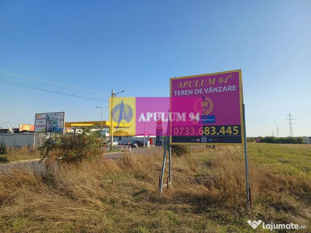 Săbăreni, teren intravilan construibil 3 ha, pe DJ602 