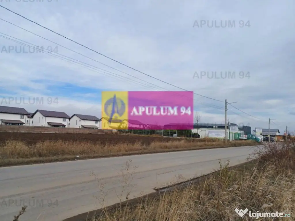 Teren 3.500 mp intravilan construibil pe DJ 602, în Săb... 