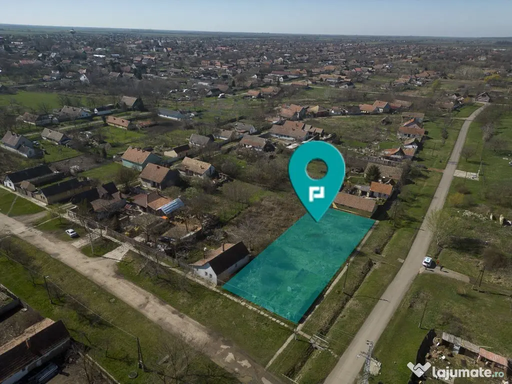 Teren intravilan 620 mp în Battonya, Ungaria