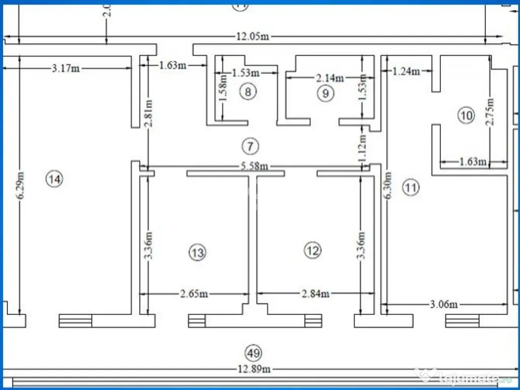 COMISION 0%! APARTAMENT 3 CAMERE 2 BAI BLOC NOU PACURARI 