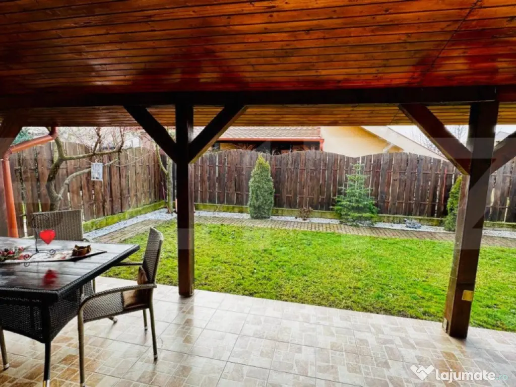 Casa individuală tip P+E, 120 mp utili, 340 mp teren, zona