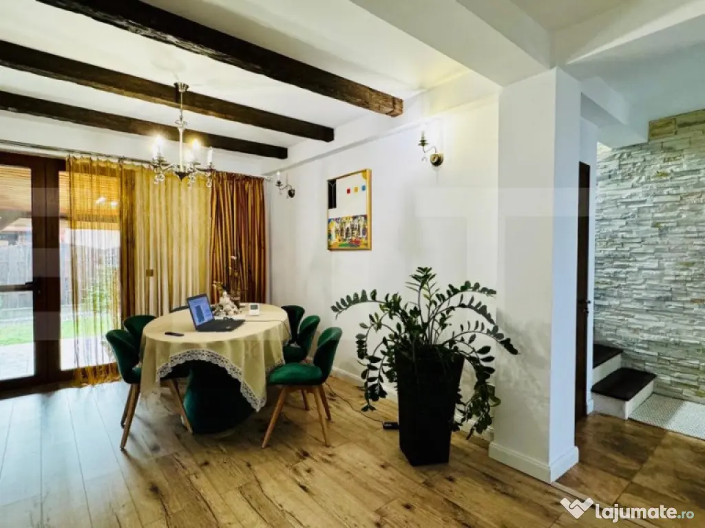 Casa individuală tip P+E, 120 mp utili, 340 mp teren, zona