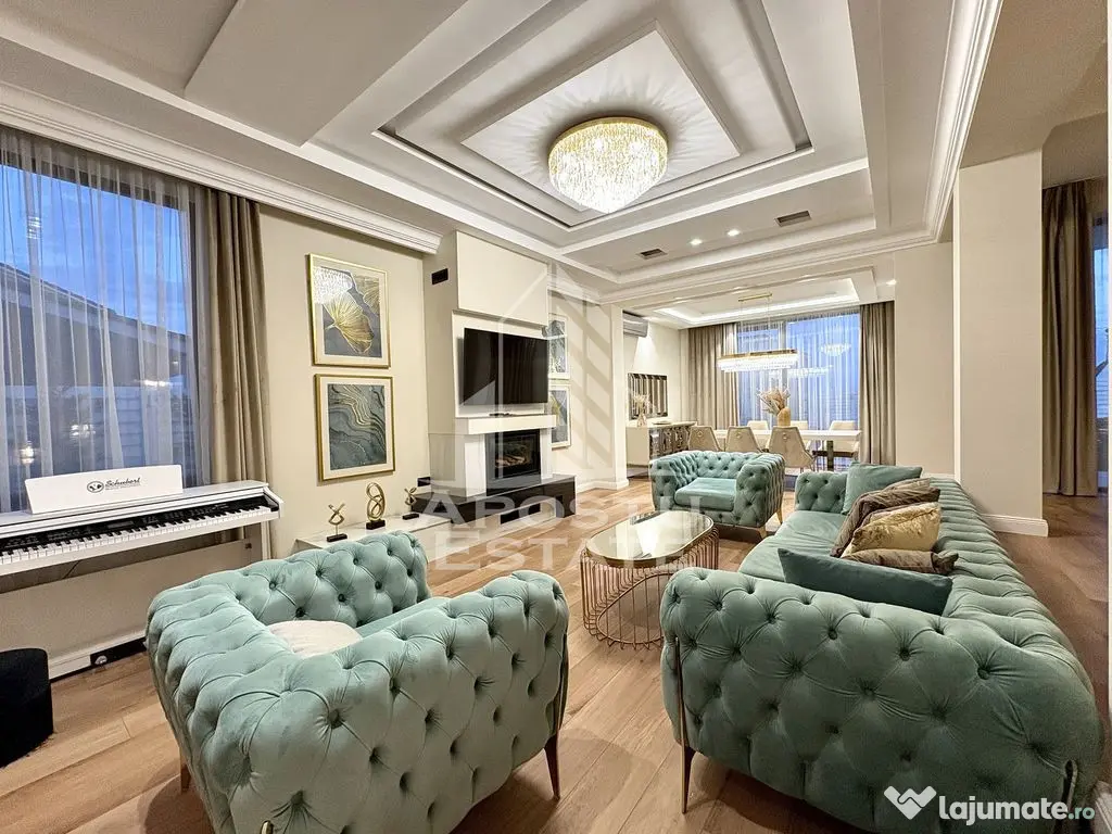 Vila de lux cu piscina incalzita de vanzare in Mosnita No... 