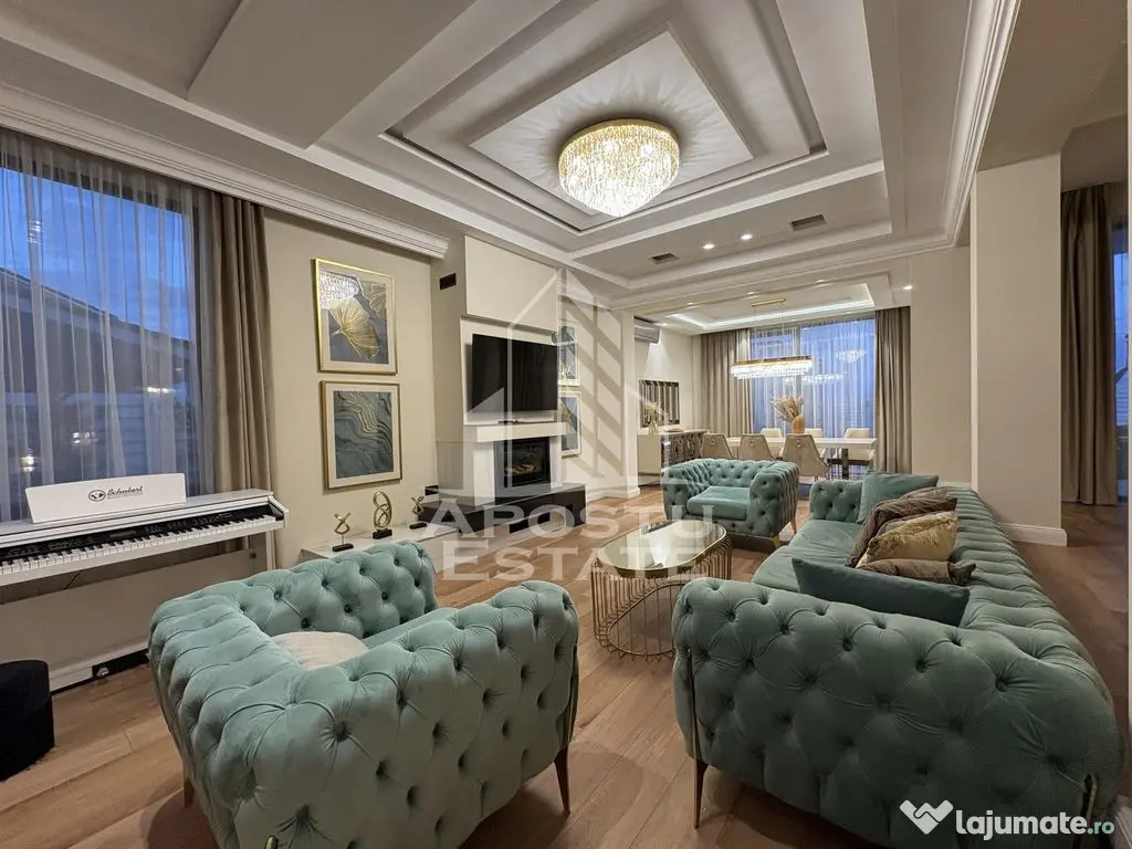 Vila de lux cu piscina incalzita de vanzare in Mosnita No... 