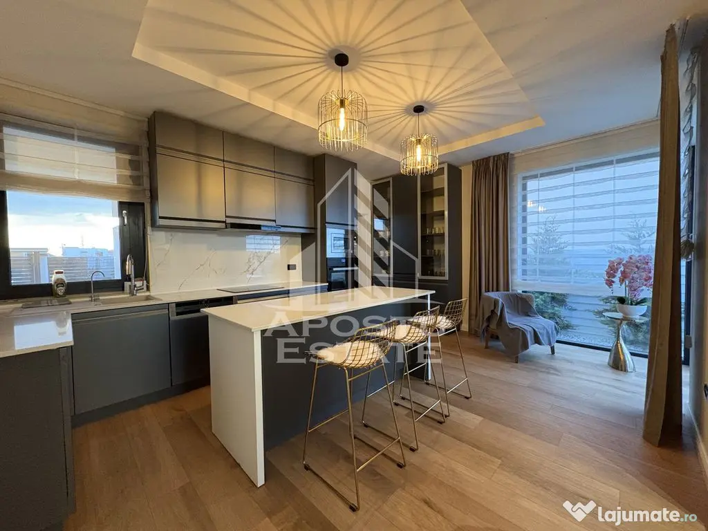 Vila de lux cu piscina incalzita de vanzare in Mosnita No... 