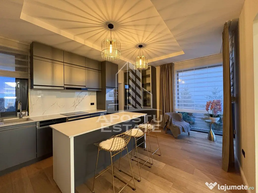 Vila de lux cu piscina incalzita de vanzare in Mosnita No... 