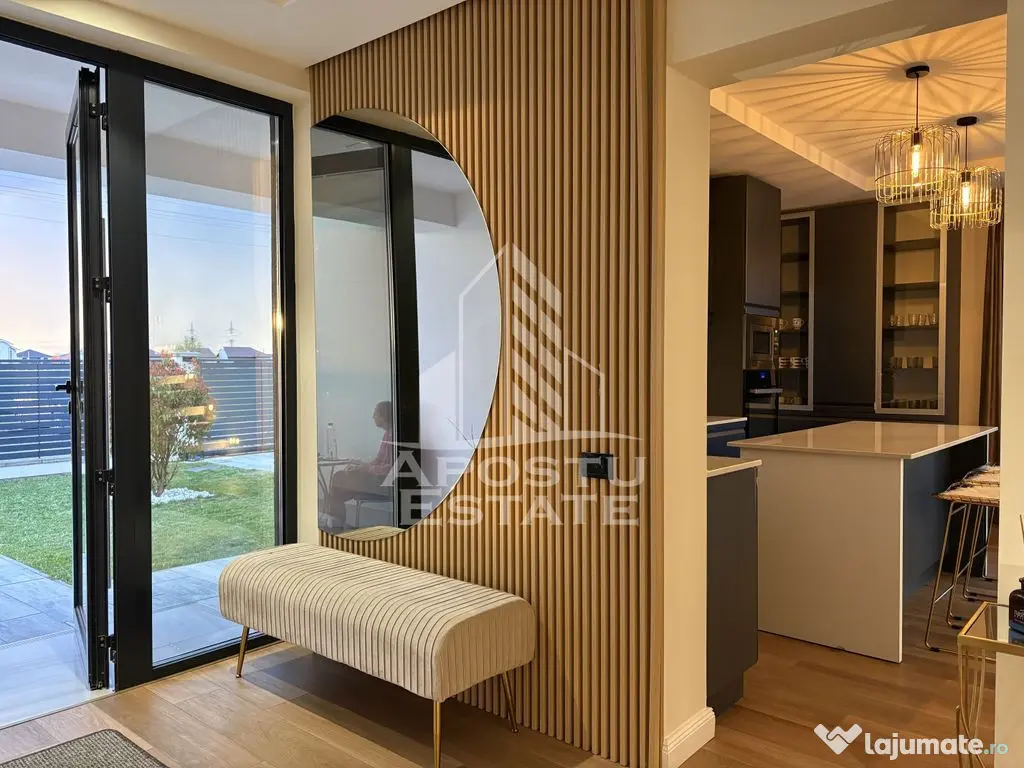 Vila de lux cu piscina incalzita de vanzare in Mosnita No... 