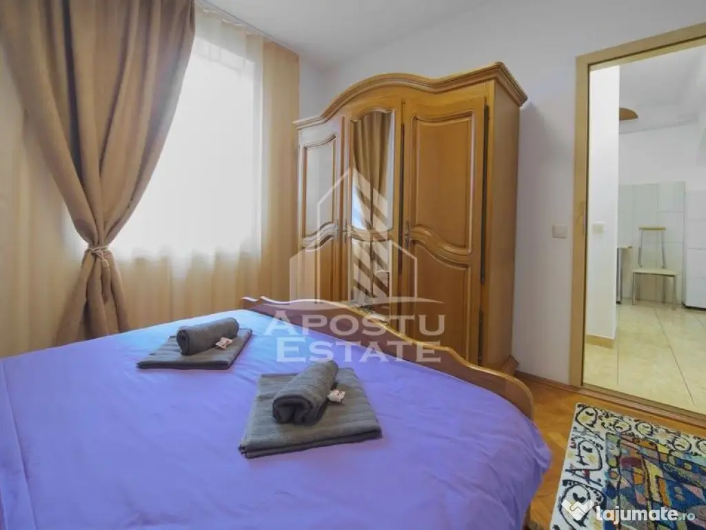 Apartament 2 camere , centrala proprie ,clima , zona Cetatii 