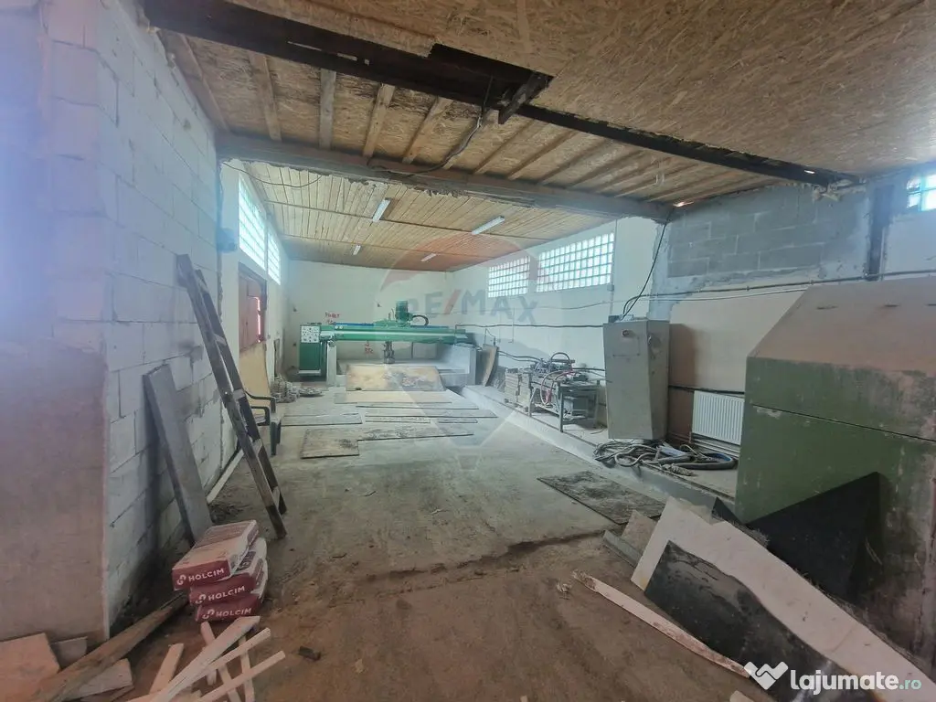 Hala de depozitare si productie în Almas, Județul Neamț