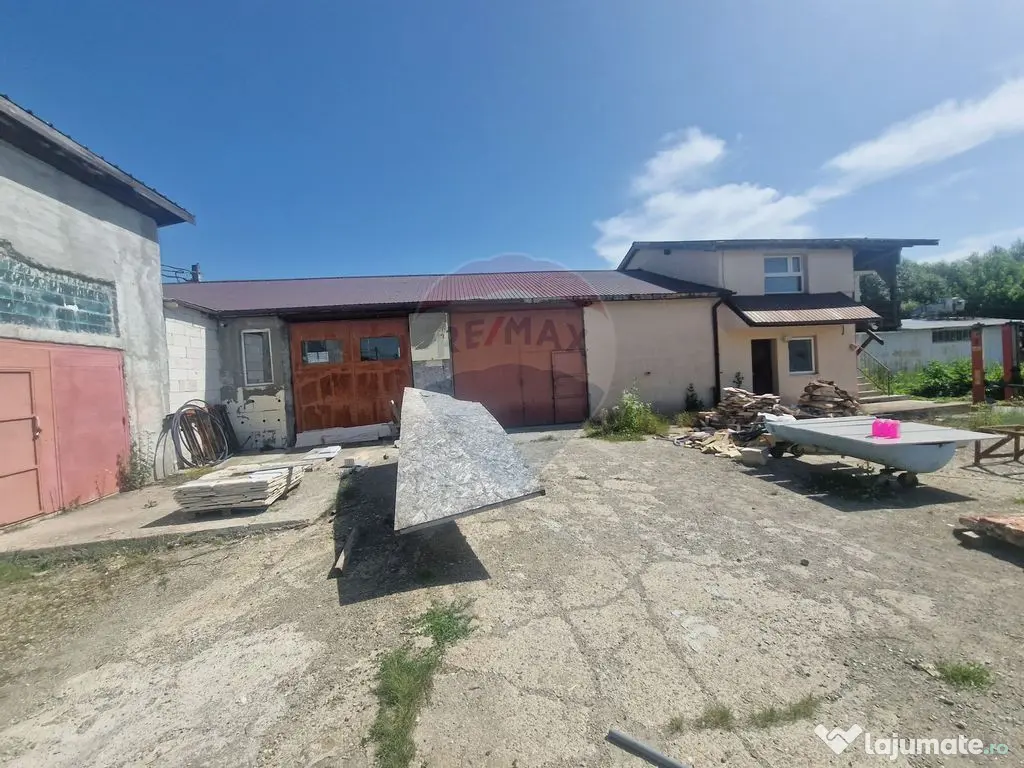 Hala de depozitare si productie în Almas, Județul Neamț