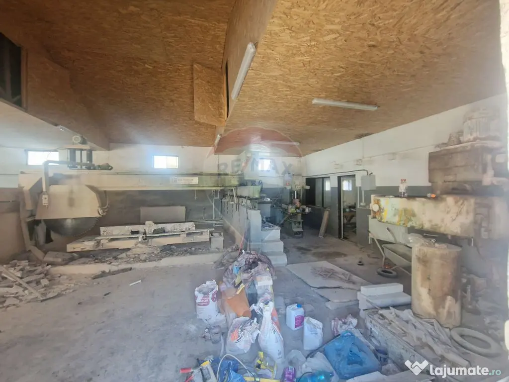 Hala de depozitare si productie în Almas, Județul Neamț