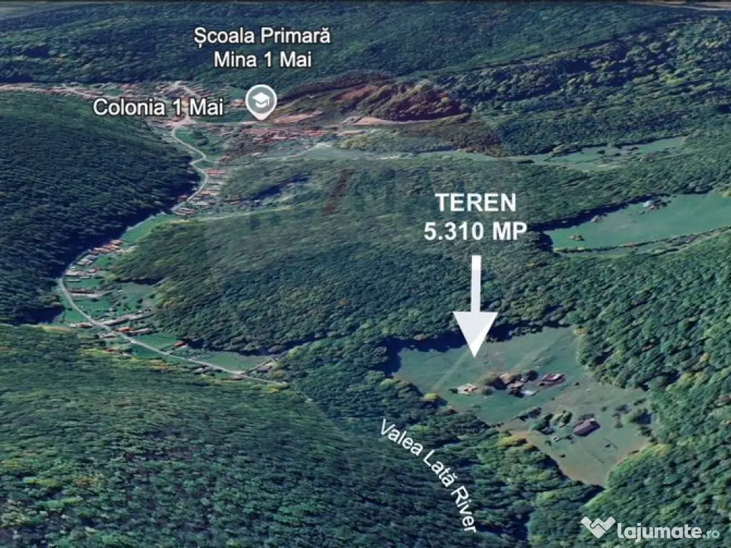 Teren de vânzare – Colonia 1 Mai, 5.310 mp, ideal pent... 