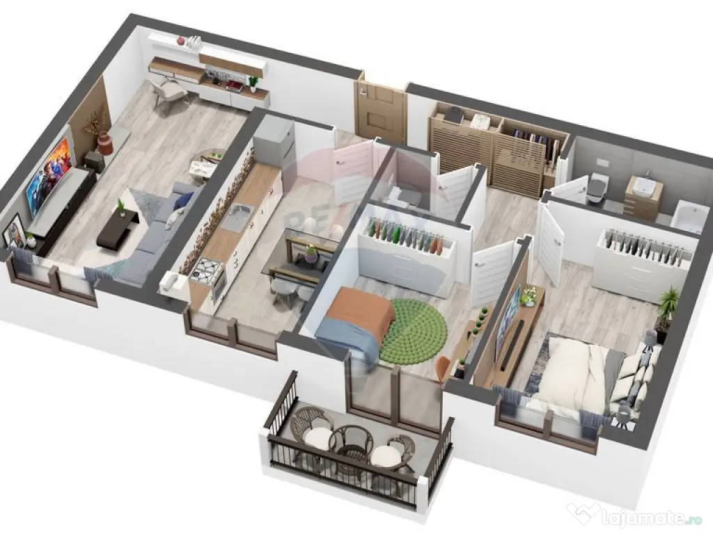 Apartament modern de 74 mp în Șelimbăr 