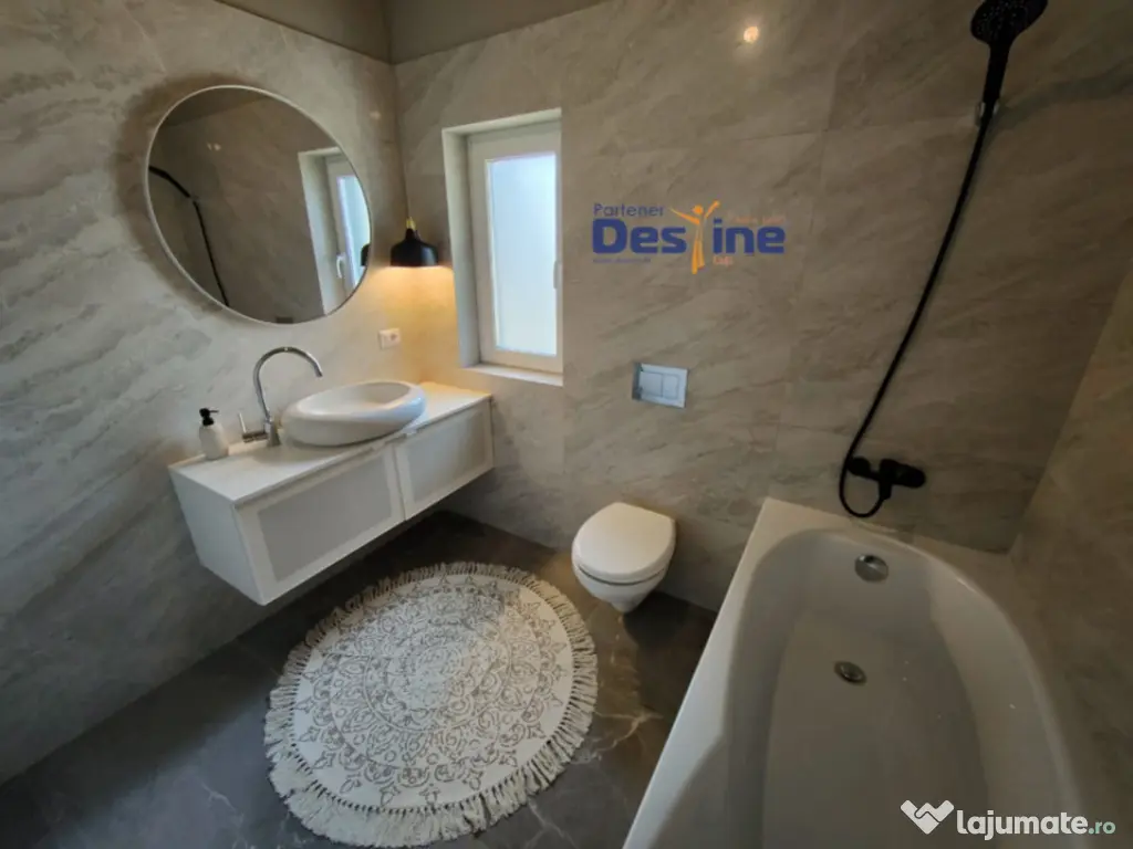 Casă tip mediteranean 75 mp P+POD edificată 2024 500 mp TE 