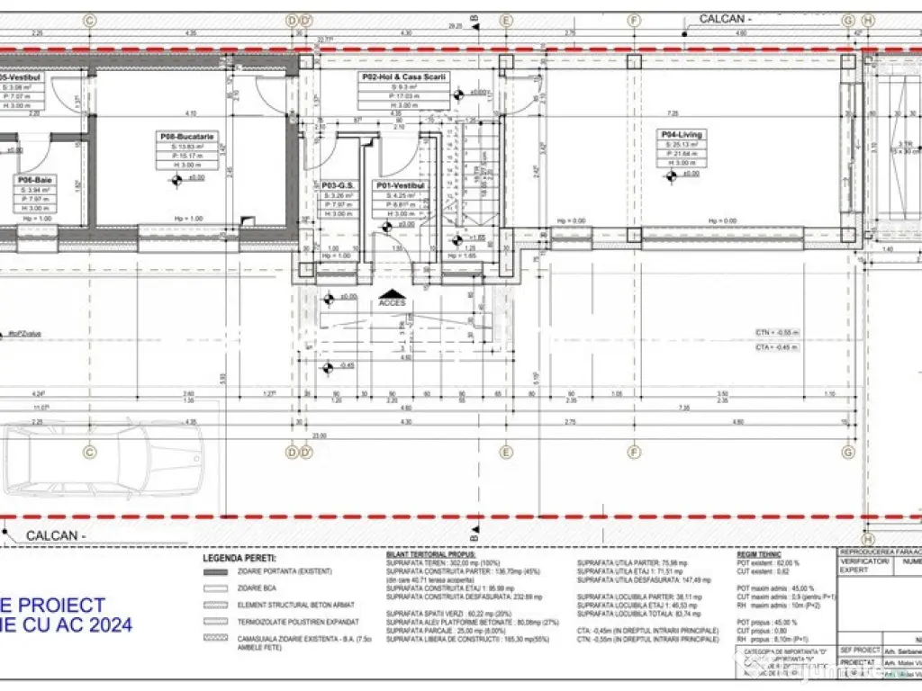 Casă P 1E, teren 302 mp – Zona Eroii Revolutiei 